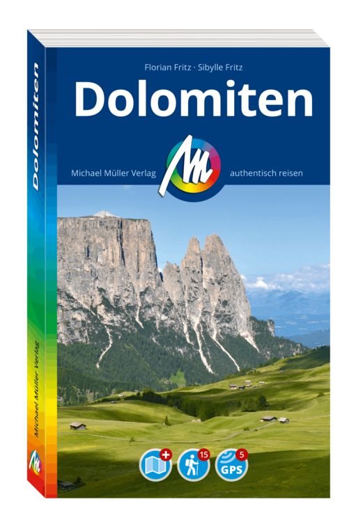 Produktbild: MICHAEL M&Uuml;LLER Reisef&uuml;hrer Dolomiten