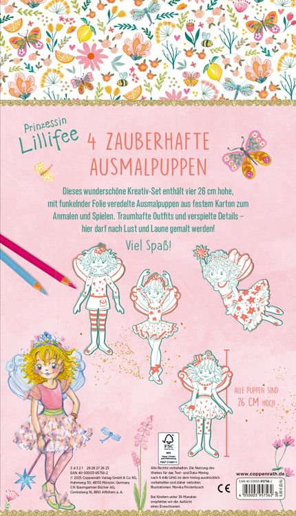Produktbild: Zauberhafte Ausmalpuppen