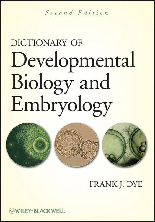 Produktbild: Dictionary of Developmental Biology and Embryology
