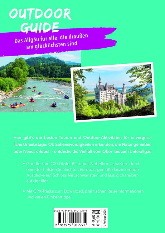 Produktbild: Marco Polo Outdoor Guide Reisef&uuml;hrer Allg&auml;u