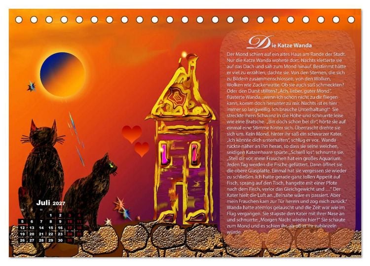 Produktbild: Eine Schatzkiste f&uuml;r Kinder (Tischkalender 2027 DIN A5 quer), CALVENDO Monatskalender
