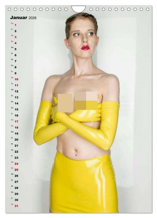 Produktbild: Yellow Latex (Wandkalender 2026 DIN A4 hoch), CALVENDO Monatskalender