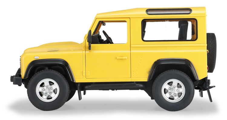 Produktbild: Land Rover Defender 1:14 gelb 2,4GHz T&uuml;r manuell