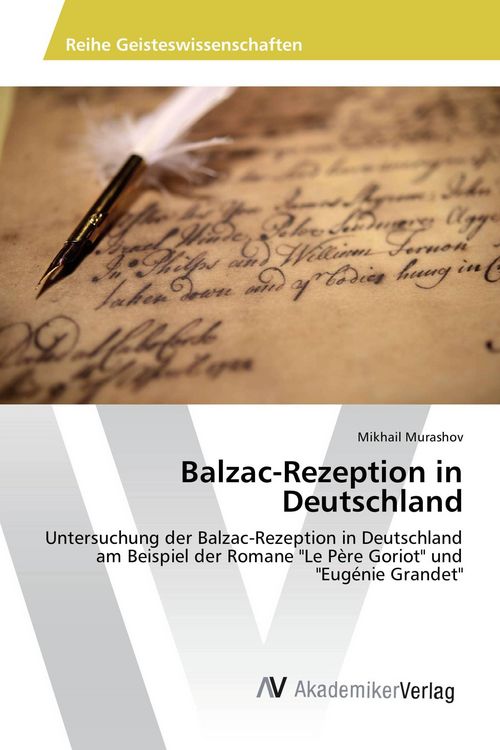 Produktbild: Balzac-Rezeption in Deutschland