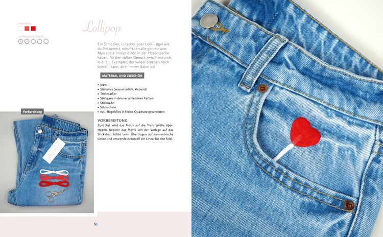 Produktbild: Einfach bestickt. Kreative Ideen f&uuml;r eine individuelle Garderobe