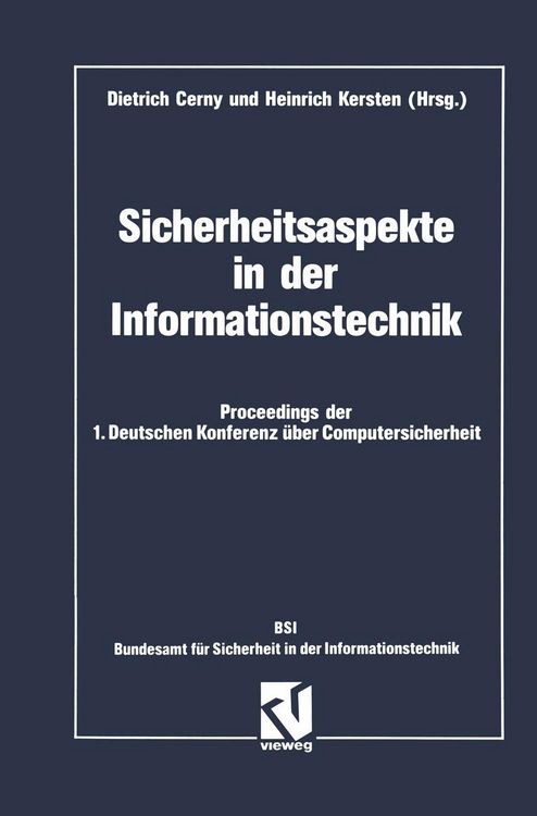 Produktbild: Sicherheitsaspekte in der Informationstechnik