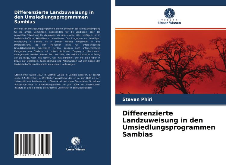 Produktbild: Differenzierte Landzuweisung in den Umsiedlungsprogrammen Sambias