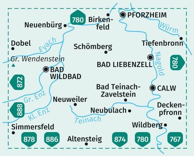 Produktbild: Bad Liebenzell, Bad Wildbad