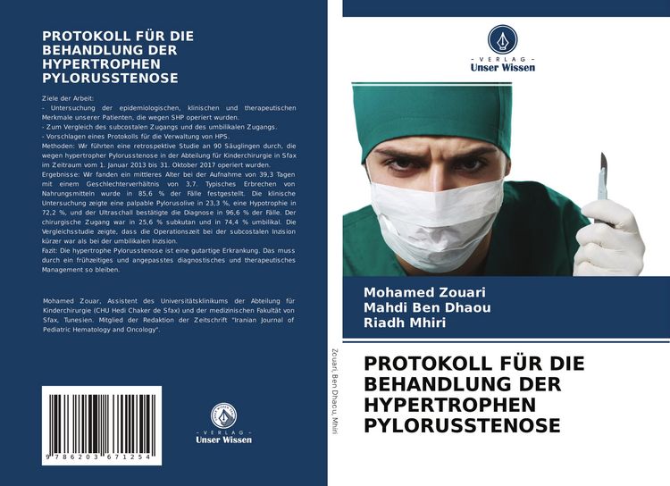 Produktbild: Protokoll f&uuml;r die Behandlung der Hypertrophen Pylorusstenose