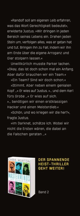 Produktbild: Masterminds, Band 1 - Der Darknet-K&ouml;der
