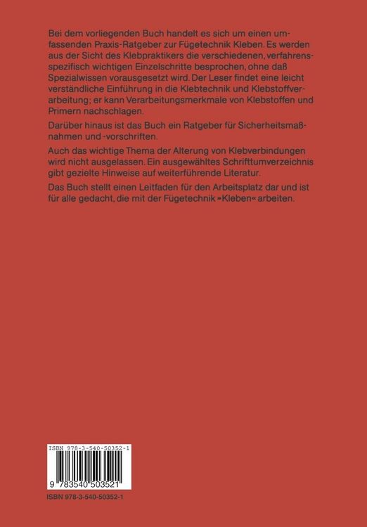 Produktbild: Praxis des Klebens