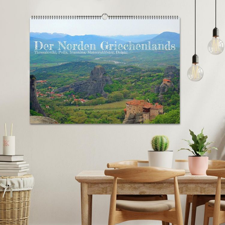 Produktbild: Der Norden Griechenlands (Wandkalender 2026 DIN A2 quer), CALVENDO Monatskalender