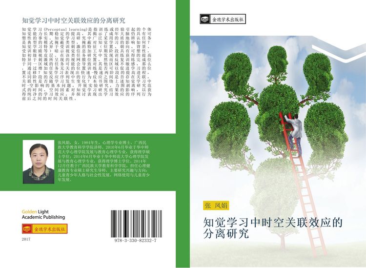 Produktbild: Zhi jue xue xi zhong shi kong guan lian xiao ying de fen li yan jiu