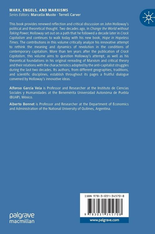 Produktbild: The Political Thought of John Holloway