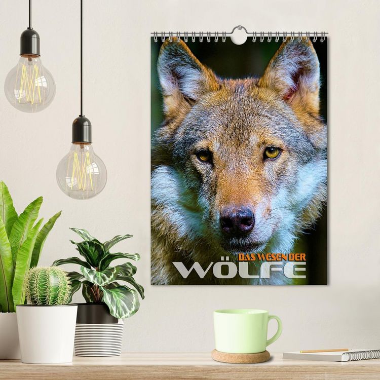 Produktbild: Das Wesen der W&ouml;lfe (Wandkalender 2026 DIN A4 hoch), CALVENDO Monatskalender