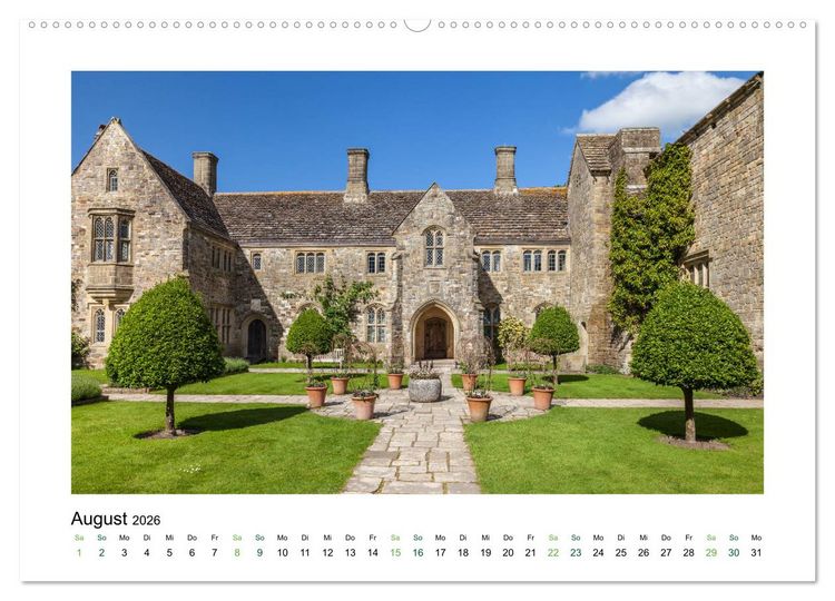 Produktbild: Stille Oasen (hochwertiger Premium Wandkalender 2026 DIN A2 quer), Kunstdruck in Hochglanz