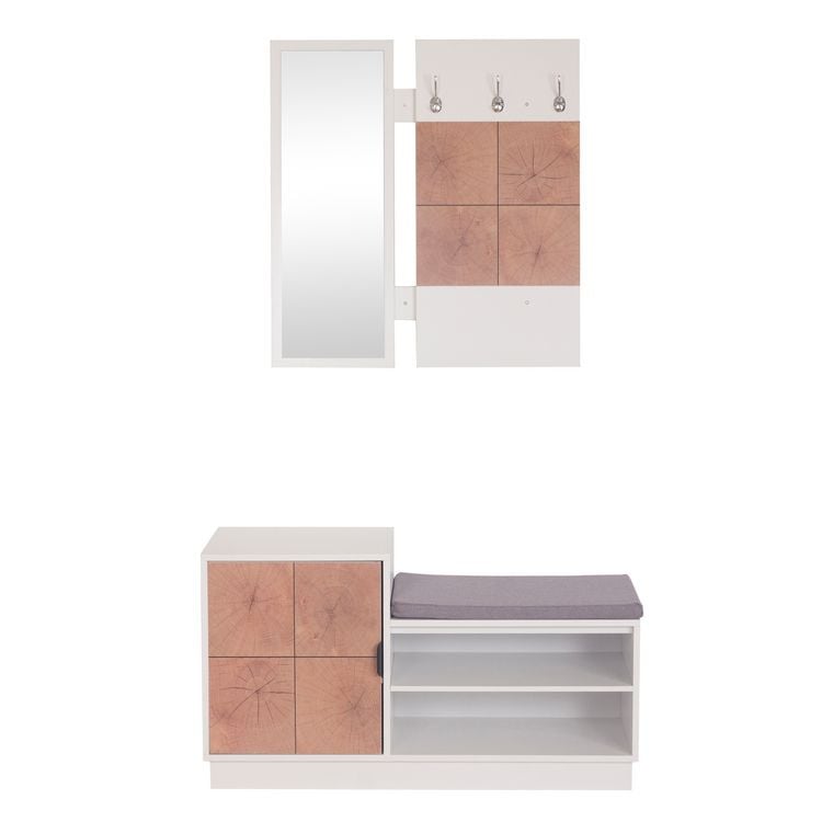 Produktbild: HTI-Living Garderobe Dana2 Wei&szlig; Garderobe Dana2 Wei&szlig;