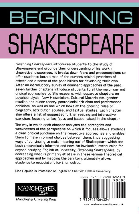 Produktbild: Beginning Shakespeare