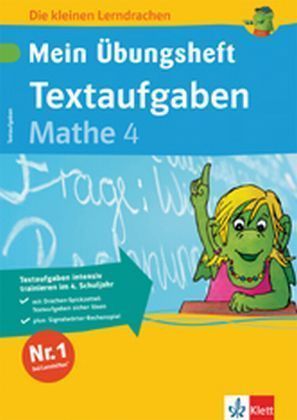 Produktbild: Mein &Uuml;bungsheft Textaufgaben Mathematik 4. Schuljahr