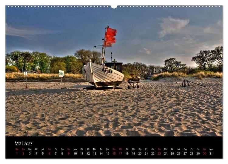 Produktbild: Impressionen von der Insel Usedom (hochwertiger Premium Wandkalender 2027 DIN A2 quer), Kunstdruck in Hochglanz