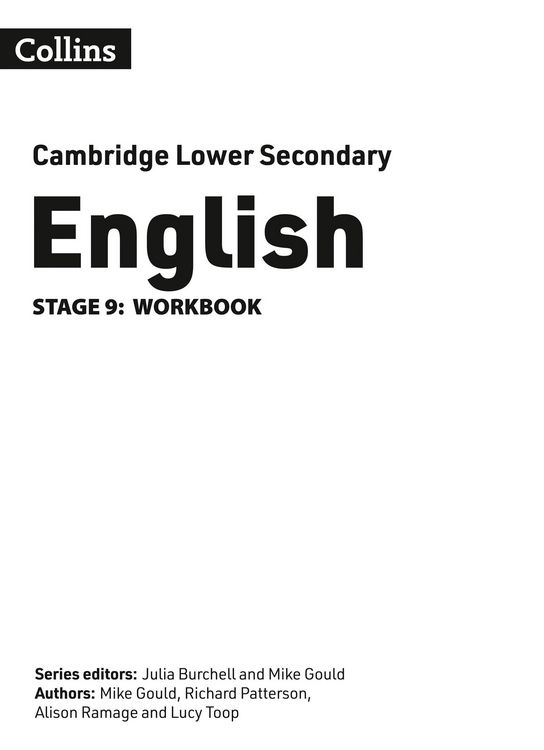 Produktbild: LOWER SECONDARY ENG WB9 2E