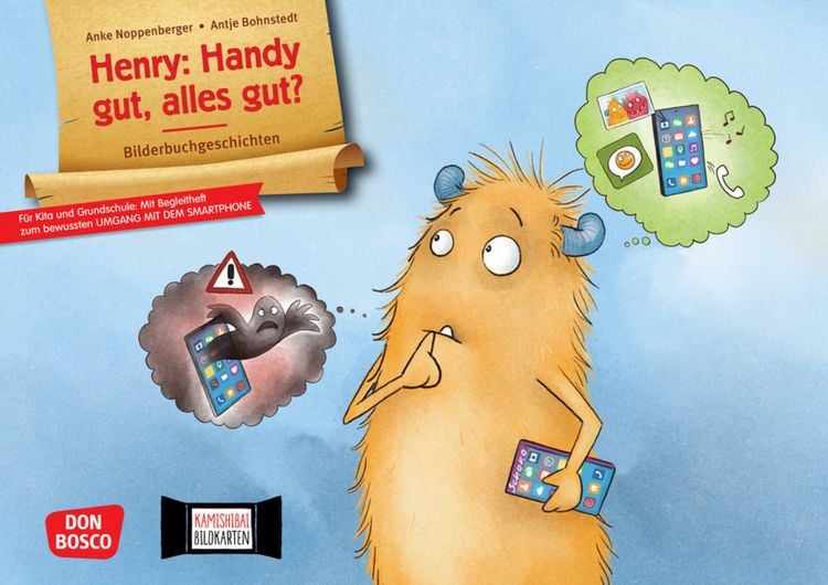 Produktbild: Henry: Handy gut, alles gut? Kamishibai Bildkartenset