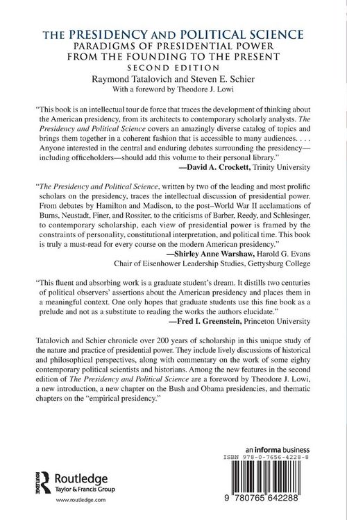 Produktbild: The Presidency and Political Science