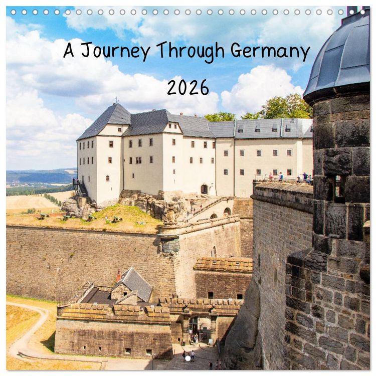 Produktbild: A Journey Through Germany (Wall Calendar 2026 12 &times; 12 Inch) CALVENDO 12 Month Wall Calendar