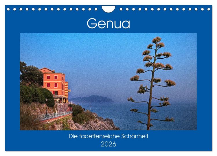 Produktbild: Genua - Die facettenreiche Sch&ouml;nheit (Wandkalender 2026 DIN A4 quer), CALVENDO Monatskalender