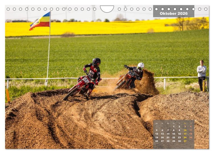 Produktbild: MX-Racing 2026 (Wandkalender 2026 DIN A4 quer), CALVENDO Monatskalender