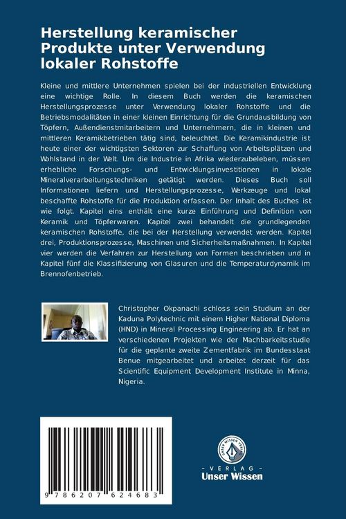 Produktbild: Herstellung keramischer Produkte unter Verwendung lokaler Rohstoffe