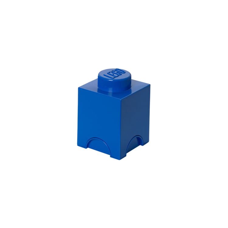 Produktbild: LEGO® Aufbewahrungsstein 1 Noppe Blau