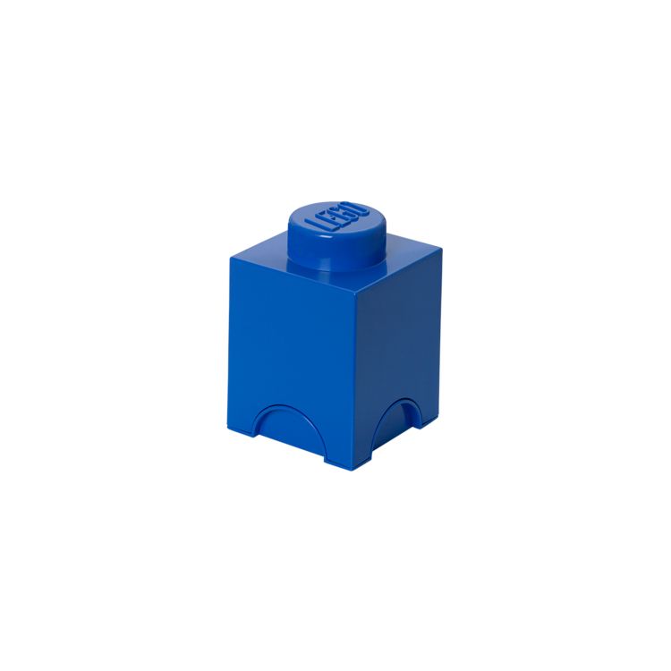 Produktbild: LEGO&reg; Aufbewahrungsstein 1 Noppe Blau