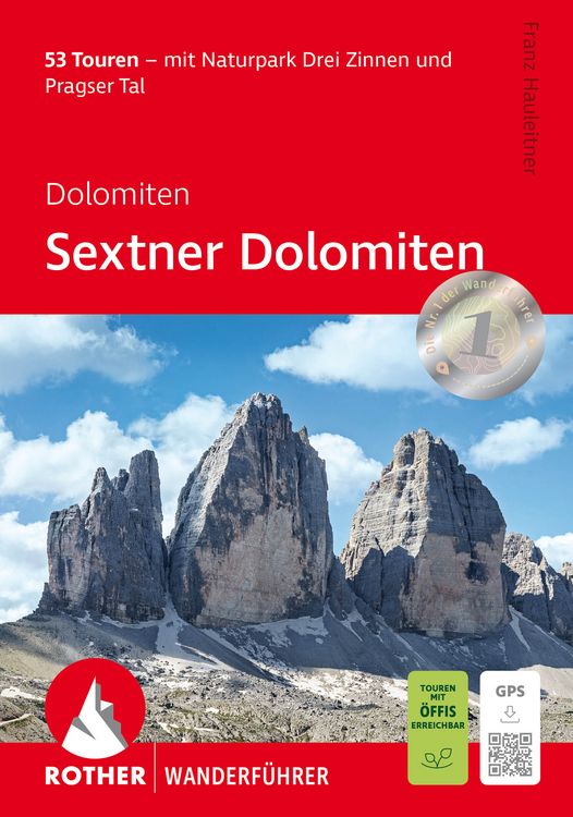 Produktbild: Dolomiten – Sextner Dolomiten, Rother Wanderführer