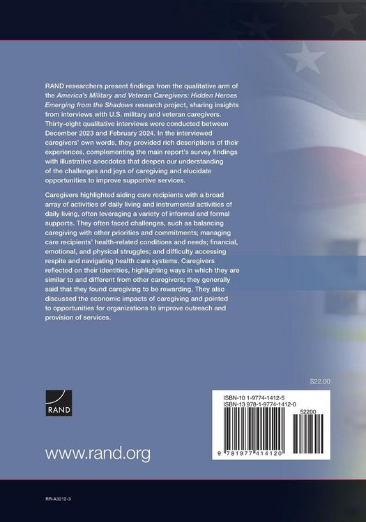 Produktbild: Perspectives of America's Military and Veteran Caregivers