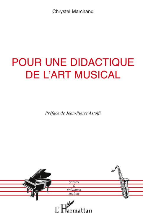 Produktbild: Pour une didactique de l'art musical