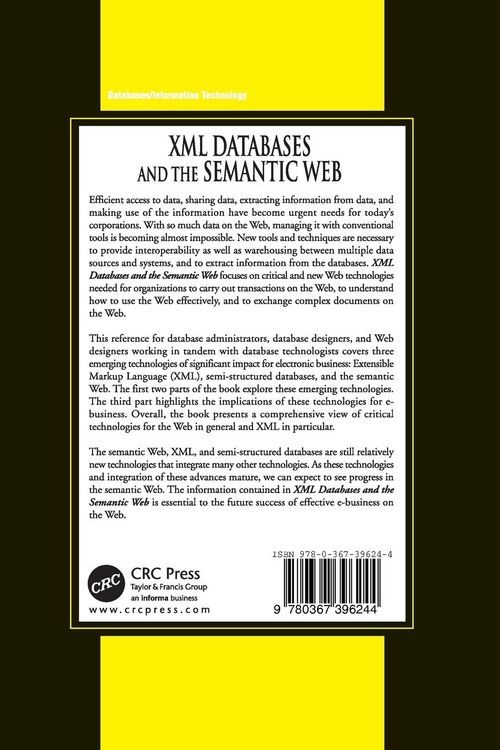 Produktbild: XML Databases and the Semantic Web
