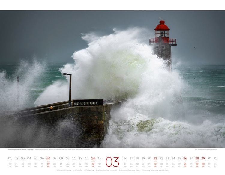 Produktbild: Naturkr&auml;fte Kalender 2027 | Wetterph&auml;nomene und Naturgewalten