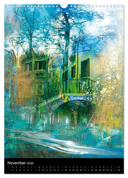 Produktbild: reflections (Wandkalender 2026 DIN A3 hoch), CALVENDO Monatskalender