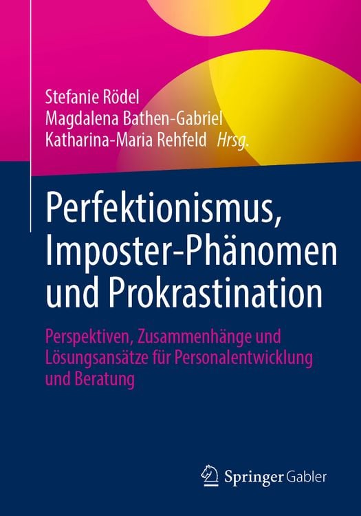 Produktbild: Perfektionismus, Imposter-Ph&auml;nomen und Prokrastination