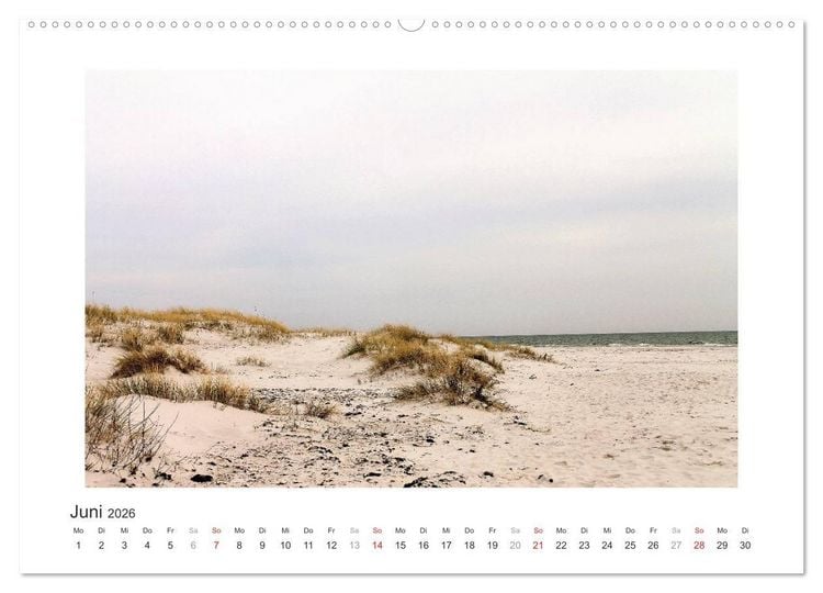 Produktbild: Sonneninsel Bornholm (hochwertiger Premium Wandkalender 2026 DIN A2 quer), Kunstdruck in Hochglanz