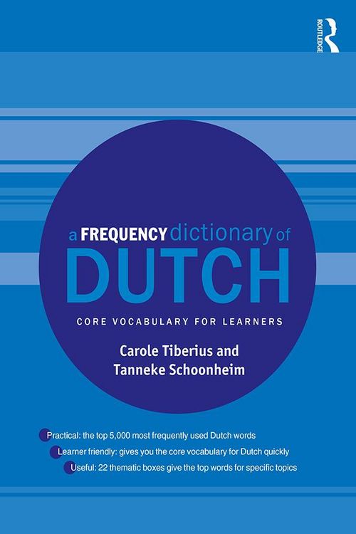 Produktbild: A Frequency Dictionary of Dutch