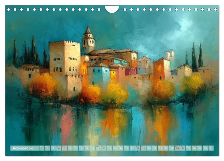 Produktbild: Visionen aus Linie und Raum (Wandkalender 2027 DIN A4 quer), CALVENDO Monatskalender