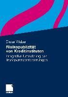 Produktbild: Risikopublizit&auml;t von Kreditinstituten
