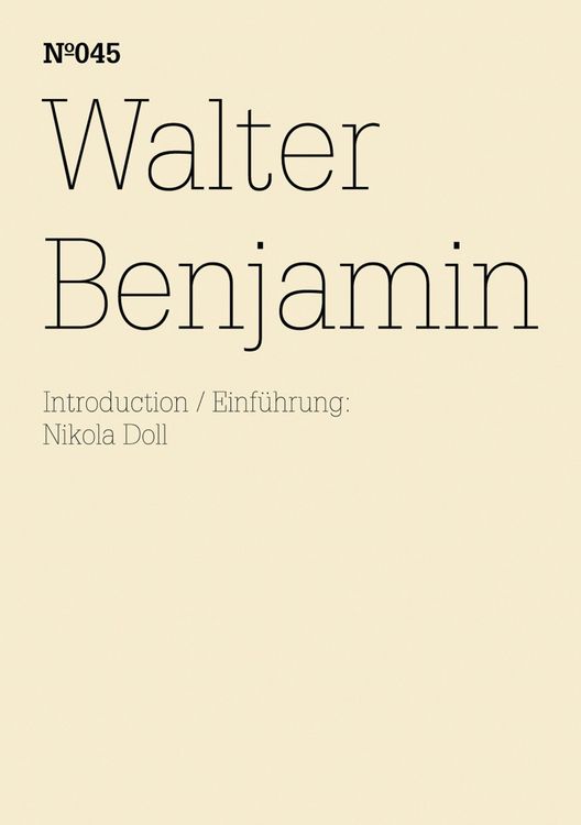 Produktbild: Walter Benjamin
