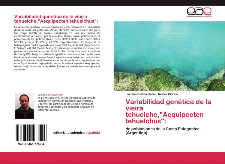 Produktbild: Variabilidad gen&eacute;tica de la vieira tehuelche,"Aequipecten tehuelchus":