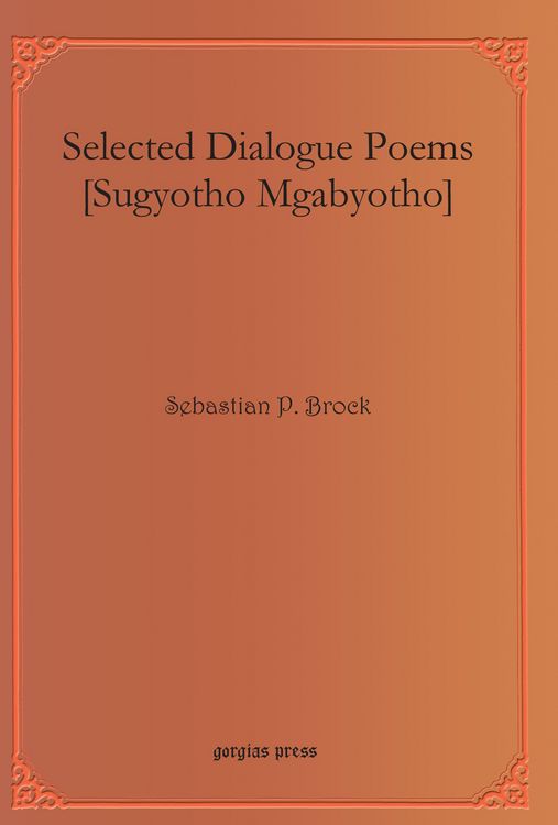 Produktbild: Selected Dialogue Poems [Sugyotho Mgabyotho]