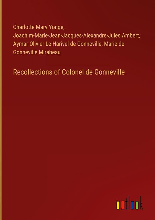 Produktbild: Recollections of Colonel de Gonneville