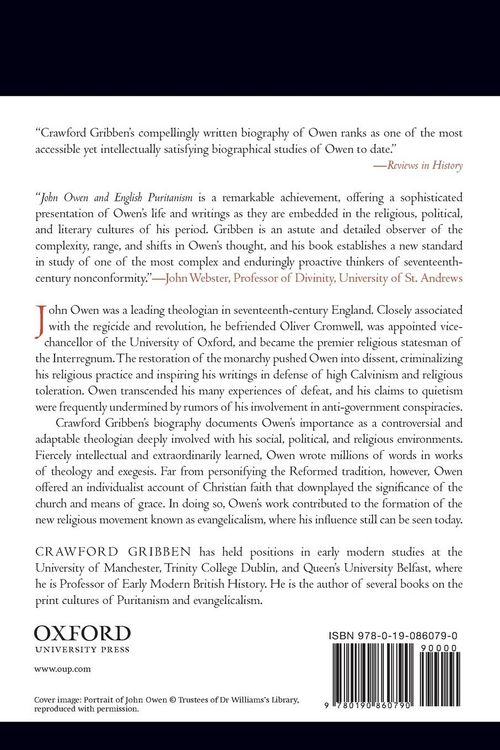 Produktbild: John Owen and English Puritanism
