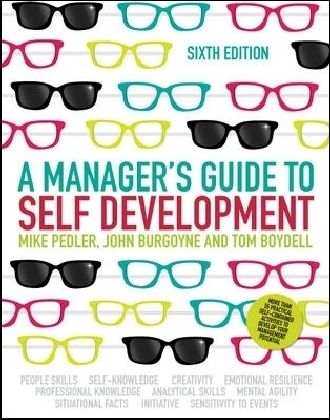 Produktbild: A Manager's Guide to Self-Development